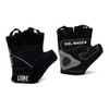 LEONE 1947, Gym Gloves, Unisex Adult, Black, XS, AB712