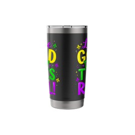 Let good times roll mardi gras Stainless Steel Insulated Tumbler