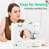 Sewing Machines Beginner Twin Needles Sewing Machine and Thread 16