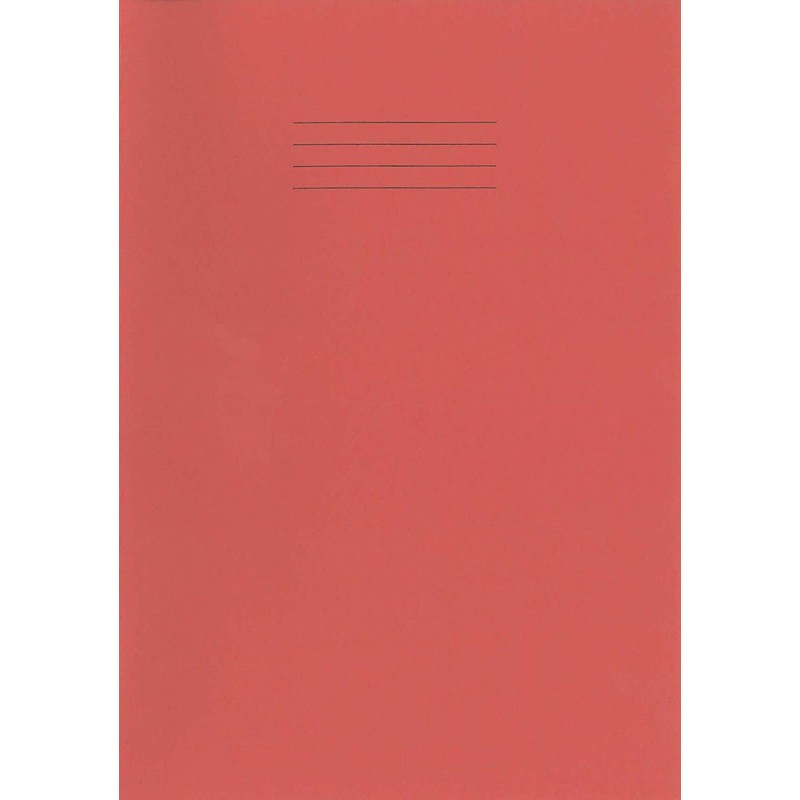 Rhino Exercise Books A4 64 Pages 8mm Ruled & Margin