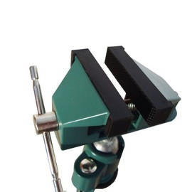 Mauk Precision Mechanic Vice | Protective Jaws | 360° Rotatable 45° Tilt