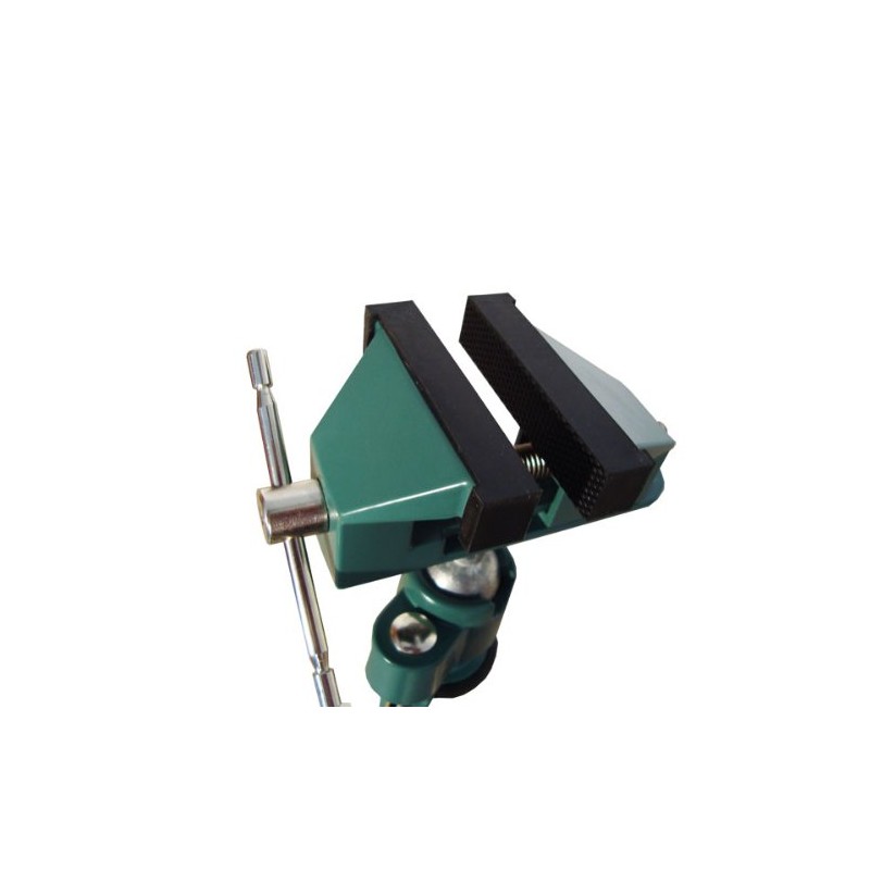 Mauk Precision Mechanic Vice | Protective Jaws | 360° Rotatable