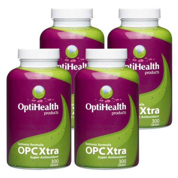 OptiHealth OPCXtra Isotonic OPC, Super Antioxidant Supplement, Pack of 4 (360 Servings)