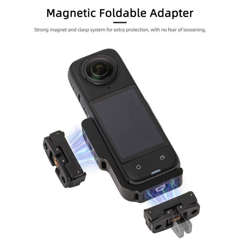 YUULNMOP Vertical Horizontal Quick Release Bracket Compatible with Insta360 X5