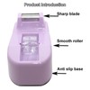 SHOIKOM Stylish and Sharp Desktop Tape Dispenser Cute Office Tape
