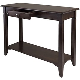 Winsome Nolan 30 x 40 x 15.98-Inch Composite Wood Console Table with Drawer, Cappuccino (40640)