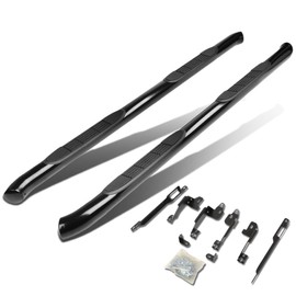 3 Inches Side Step Nerf Bar Running Board Compatible with Ford Explorer 2011-2019, Stainless Steel, Black Powdercoated