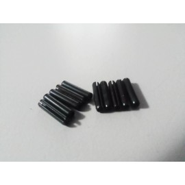 Spirol 10X Black Slotted Spring Roll Pin  1/8 x 5/8    High Carbon Steel