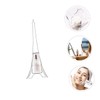 BIUDECO Eiffel Tower Design Makeup Brush 2-in-1 Blush Highlighter Nose