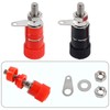 Set of 30 4mm Banana Plugs Connectors 4mm Banana Socket