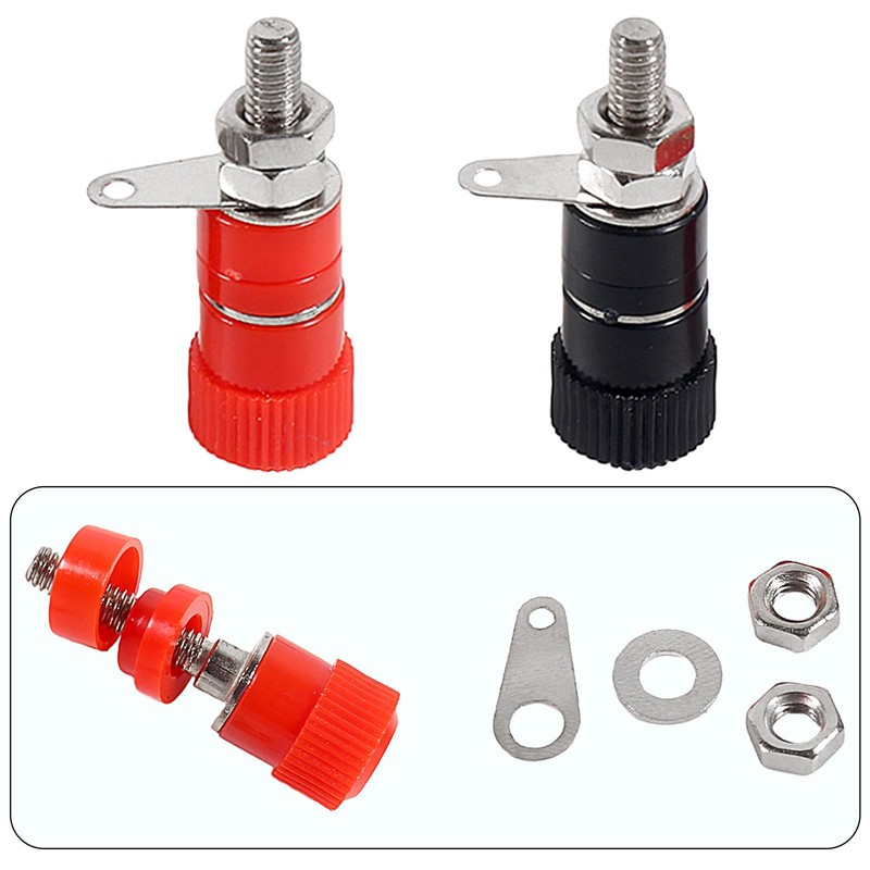 Set of 30 4mm Banana Plugs Connectors 4mm Banana Socket