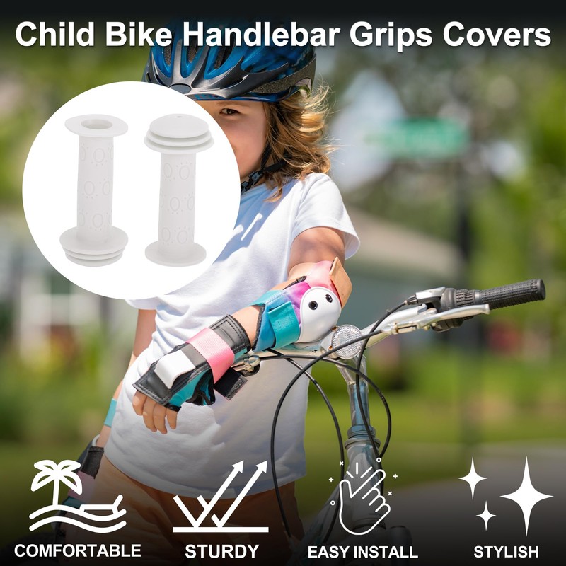 TUCKBOLD Child Bike Handlebar Grips Covers 105mm Long Soft |
