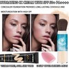Hydrating CC Cream with Makeup Sponge,Waterproof Flawless Concealer Full Coverage