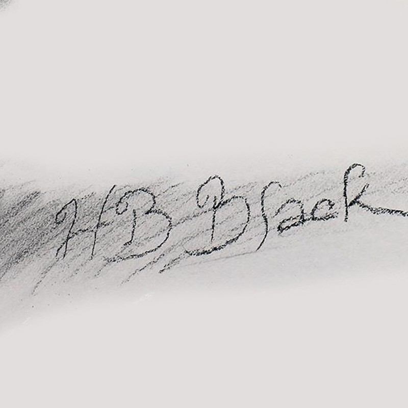 Pro Art Drawing Pastel, HB Black – 2 Piece