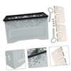 Operitacx Metal Frame Double Din Car Radio Mount Universal Mount