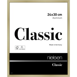 nielsen Classic Aluminium Picture Frame 24 x 30 cm Matt Gold