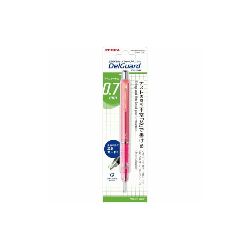 Zebra P-MAB85-N2-BRP DELGAD 0.7mm Bright Pink Mechanical Pencil