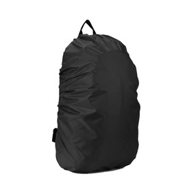 Waterproof Zack Cover: 1.7 gal (45 L) (35 - 45 L), Black, Polyester, Simple construction that simply extends the rubber part to protect against dirt and waterproofing of the backpack. *Not completely waterproof
