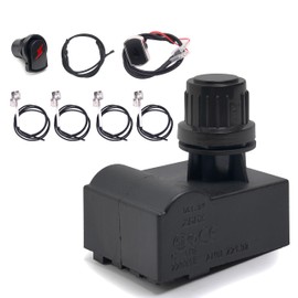 ZCLYUYA Grill Igniters for Charbroil Ignitor Replacement Kit, 4-Outlets Electronic Ignition Module with Wires and 2 Push Buttons Replace G511-0055-W1 for Surefire Ignition Systems