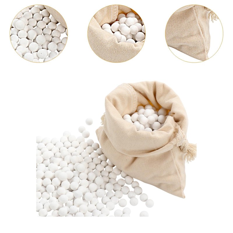 Folpus Ceramic Pie Baking Weights 500G Reusable Ceramic Stoneware for