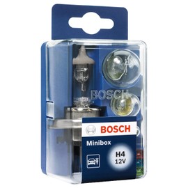 Bosch, Automotive Bulb Kit, H4 Minibox