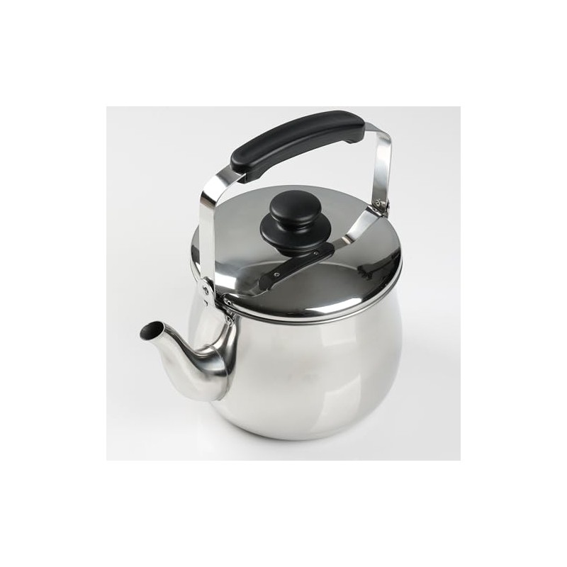 Pearl Metal AZ-7142 Wide Mouth Kettle, 9.1 gal (3.2 L),