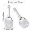 2PCS Stainless Steel Rice Serving Spoon Rice Spoon Rice Serving