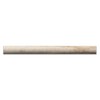 Ivory Travertine Honed 1 X 12 Dome Liner Trim Molding