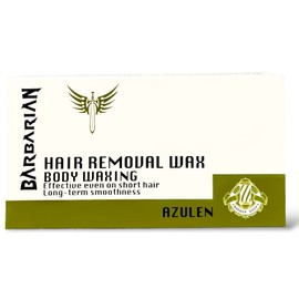 Barbarian Hair Removal Wax | Barbarian Body Wax | Effective on Short Hair | Long-term Smoothness (Azulen)