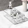 Caja De Almacenamiento Apilable Para Cosméticos De Acrílico Plateado