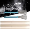 Drum Stick Brush Set Jazz Retractable Metal Wire 5A Rod