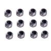 GIVIHGETI Pack of 110 Locking Nuts M4 Stainless Steel DIN