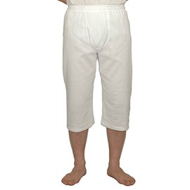 Made in Japan, Crepe Gentleman Suteteko (White) 100% Cotton, S-6L (Various Sizes), white