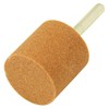 SK11 WA60P No.11(B) Whetstone with Shaft for Ironwork, 1.3 x