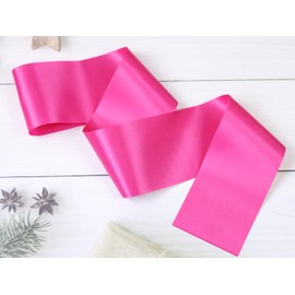 FENDOLE 12 Pack Hot Pink Blank Sash,Plain Satin Sashes,Sashes for Pageants,DIY Sashes for Party Decorations,Blank Sashes for Pageants
