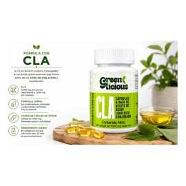 Softgels Base Ácido Linoleico Conjugado 1000