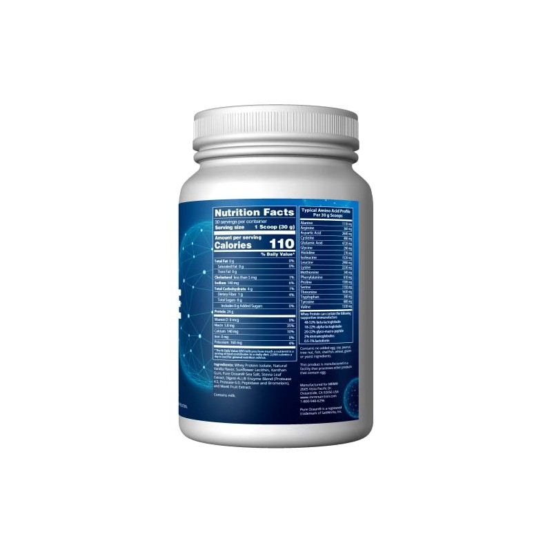 MRM Nutrition Isolate Whey Protein | Vanilla Flavored | 24g