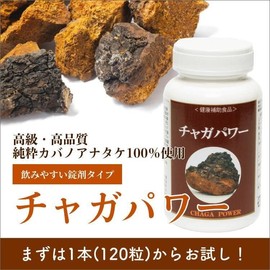 Chaga Pill Bottle, Chaga Power Chaga, Phantom Mushroom, Made in Japan (1 Piece)