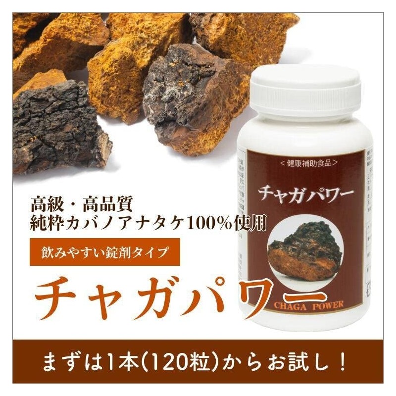 Chaga Pill Bottle, Chaga Power Chaga, Phantom Mushroom, Made in