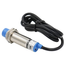 Heschen M18 Inductive Proximity Sensor Switch Non-Shield Type LJ18A3-8-Z/BX Detector 8mm 10-30VDC 200mA NPN Normally Open(NO) 3 Wire