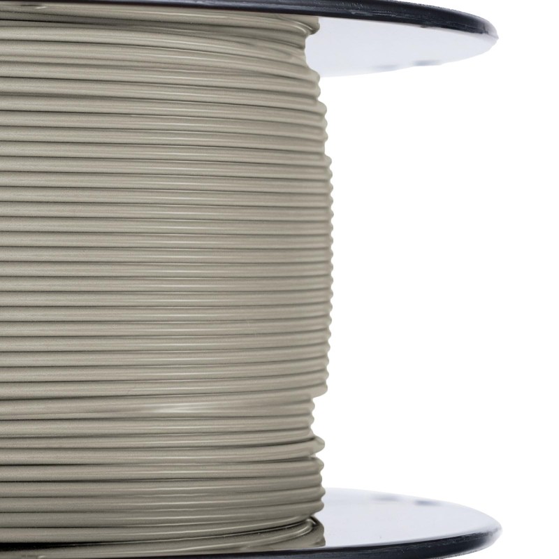 HATCHBOX 1.75mm Cool Gray TPU 3D Printer Filament Shore 95A,