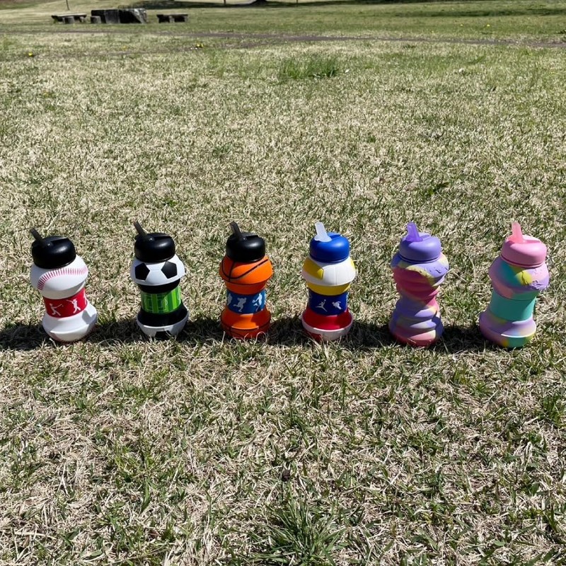 Park Lane 550ml Soccer Compact Storage Water Bottle