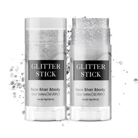 KYDA Body Glitter Stick, Face Hair Glitter, Body Glitter Cream, Mermaid Glitter Chunky Glitter Body Cream, Glitter Gel for Body, Hair, Face and Eyes #05