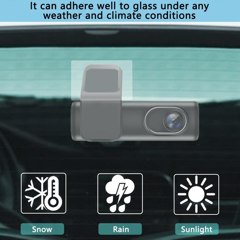 SonKu Car Windshield Stickers Applicator, Clear Window Cling Car Inspection