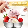Clear Disposable Dessert Spoons 100 pack Individually Wrapped Mini Tasting