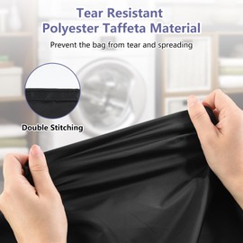 OTraki 2 Pack Heavy Duty Laundry Bag, 28 x 45 inch Machine Washable Dirty Clothes Organizer with Drawstring Closure, Travel Laundry Bag for Camp Home College Dorm, Fit a Laundry Hamper or Basket