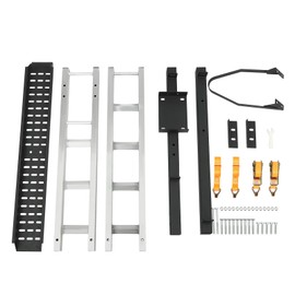 Fronimo 400lbs Motorcycle Carrier, Aluminum Hitch Carrier for Dirt Bikes Motorcycle Bracket for Most Dirt Bikes and Motorcycles with a Maximum Tire Width of 4"