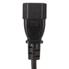 IEC 320 C14 to 3 X C13 Power Cable Universal