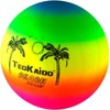 Cucuba Water Rubber Ball Volley Handball Water Polo Training or Game Model Rainbow