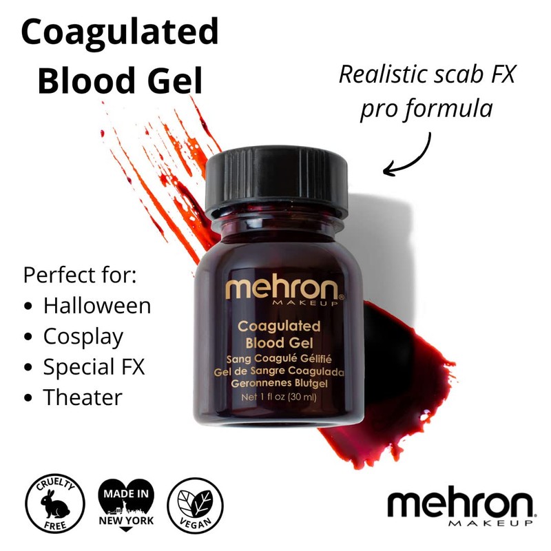 Mehron Makeup Coagulated Fake Blood for Halloween SFX Zombie Makeup